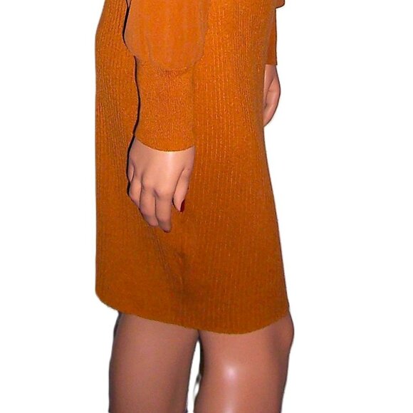 Emma & Posh Bronze Sweater Dress M - Picture 6 of 7